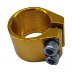 Seat Tube Clamp 1.13 inch High Performance Easy to Install Component Cycling Tightener Clip Road auksas