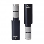 1 pora dviračio vairo prailgintojas 15-20 mm skersmens aliuminio lydinio strypui Dviračio vairas 10 cm prailgintojas Dviračio rankenos adapteris juoda