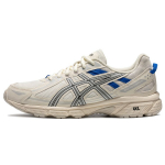 Asics Gel-Venture 6 patogūs vyri&scaron;ki bėgimo bateliai i&scaron; audinio, sintetinės odos, žemo ūgio, &scaron;viesiai pilki mėlyni 1011B550-101 40.5