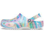 Crocs Classic Clog Futuristic Rendering sportinės &scaron;lepetės unisex stiliaus mėlynai žalios 206868-928 39-40 white