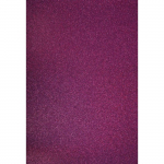 Papier cartonn&eacute; paillet&eacute; A4 Rouge lilas 10 feuilles raudona