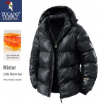 TUCANO Men's Hooded Casual Puffer Jacket 5XL