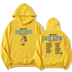 Turėjau daryti daugiau nuotraukų Pasaulinis turas 2026 m. Hoodies Raperis Bad Bunny Streetwear Unisex Ilgomis rankovėmis Žieminiai moteri&scaron;ki džemperiai Spausdinti vir&scaron;utiniai drabužiai M yellow