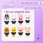 Stray Kids SKZOO PLIŪ&Scaron;INIS ORIGINALUS Ver. 26 cm Dydis - Oficiali Prekė Wolf Chan