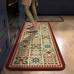Virtuvė Grindų Kilimėlis Miegamasis Svetainė Ilga lova Kilimėlis Prie&scaron;kambaris Mink&scaron;tas Skalbiamas Kilimas Neslysta Vonios Įėjimo Kilimėlis 60cmx200cm 1pc