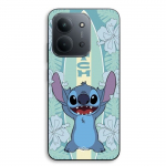 Coque de t&eacute;l&eacute;phone - MANIACASE - Xiaomi Redmi 15C 5g - Silicone TPU - Souple - Stitch surf disney