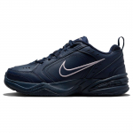 Nike Air Monarch IV AMP Tamsiai mėlyni vyri&scaron;ki sportbačiai Mėlyni Lime-Blast Rožiniai-Foam FB7143-403 40.5