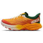 Hoka One One Speedgoat 5 Kvėpuojantis Stilingas Audinys Amortizacija Neslystantis Patvarus Žemi Bėgimo Bateliai Vyri&scaron;ki sportbačiai Geltonas Oranžinis 1123157-RYPB 40.5