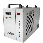 Vandens au&scaron;intuvas CW-5200 50-150W CO2 lazeriniams pjovimo ir graviravimo įrenginiams balta