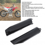 2vnt priekinės &scaron;akės vamzdžio dangtis blizgus juodas pakeitimas, skirtas Honda CRF250R CRF250X CRF450R CR125 CR250 CRF 450 RX priedai