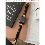 Prabangus auksinio metalo tikros odos apyrankė IWatch Series 8 7 6 5 4 3 SE moteri&scaron;ka plona apyrankė Apple Watch 41mm 40mm 38mm 45 42 44 49 38mm 40mm 41mm