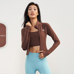 Alo Yoga Greitai džiūstanti kvėpuojanti treniruočių striukė sportui, bėgimui, važiavimui dviračiu ir fitnesui M/6 (101-115 lbs)