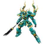Sluban Qinglong King Mecha Statybiniai kaladėlės Klasikinis Mecha Figūrėlės Modelio Rinkinys Kaladėlės Kolekcinis Edukacinis Žaislas Vaikams &Scaron;ventinės Dovanos