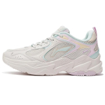 Li Ning Running Collection Cushioning Slip Resistant Breathable Rebound Low top ARLS008-4 37 white