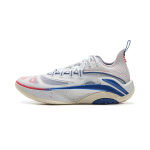 Li Ning BadFive Chase 1 Super Cushioning Slip Resistant Breathable Rebound Low top Outdoor Performance Basketball Shoes ABFV007-1 44 white