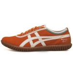 Onitsuka Tiger Tsunahiki Karvės Oda, Sintetinė Oda Atspari Dilimui Žemi Laisvalaikio Bėgimo Batai Unisex Oranžiniai 1183A085-800 36