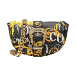Versace Jeans Couture Baroko ra&scaron;to sagtelė Poliesterio Rankinė Grandinėlė Peties krep&scaron;ys Moteri&scaron;kos rankinės 74VA4BF4-ZS597-G89 Basic Set (Bag+Dust Bag)