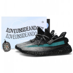 Adidas Originals Yeezy Boost 350 V2 Laisvalaikio batai Unisex Žemi juodi/mėlyni/sidabriniai HQ4540(Komanda62-) 42⅔