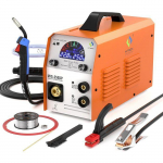 Poste &agrave; souder - HITBOX MIG250DP - 5 en 1 (MIG gaz/gazless, MMA, LIFT TIG) - 250 A - &Eacute;cran LED couleur