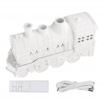 Retro traukinio aromaterapijos difuzorius 300ml su itin tyliu 25dB veikimu White