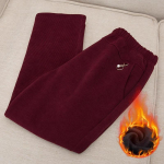 Auk&scaron;tos kokybės velvetiniai tiesūs kelnės moterims rudeniui žiemai didelio dydžio motinos kelnės vilnos storos &scaron;iltos kasdienės kelnės moteri&scaron;kos 7XL juoda