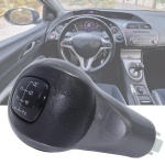 Rankinė pavarų perjungimo svirties rankenėlė, skirta Honda Civic DX EX LX 6Speed ​​+ R automobilio pavarų perjungimo perjungiklio keitimo ra&scaron;iklio rankena 2006-2011 54102-SNA-A01