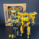 BAIWEI 20CM &Scaron;auni transformuojama veiksmo figūrėlė Gražūs žaislai Filmo 7 serija KO SS13 Anime Robotas Automobilis Tanko modelis Vaikams Berniukui TW-1029 TW-1032