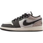 Air Jordan 1 Low SE GS Sail Deep Pewter Vaikams Sportbačiai Pilki Gamma-Grey Game-Royal IU2269-100 36.5