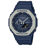 Casio G-SHOCK Vyri&scaron;kas Dervos 200M Atsparus Vandeniui Analoginis Atsparus Smūgiams Kvarcinis Laikrodis GA-2110ET-2A mėlyna