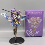 25CM Anime Figūrėlė Genshin Impact Keqing Sūpuojasi A&scaron;menimis Stovi A&scaron;menimis Hu tao Modelis Žaislas PVC Kolekcinis Žaislas Darbalaukio Dekoracija With box