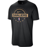 Nike Cleveland Cavaliers vyri&scaron;ki Nike NBA treniruočių mar&scaron;kinėliai HQ9707-010 M black