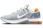 Nike Air Max Alpha Trainer 4 Vilkolakio pilka Vėsioji pilka Visas oranžinis Baltas CW3396-007 38.5