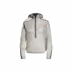 adidas Terrex Agravic Windweave Pro Moteri&scaron;kas pilkas vėjo striukė bėgimui takais HT9403 L