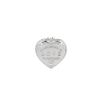 Tiffany & Co. Sidabriniai auskarai su &scaron;irdelės dizainu, unisex auskarai 41378939 F,Silver
