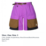 Nike SS25 ACG 'Smith Summit' Krovininės &Scaron;ortai Vyri&scaron;ki HV0594-551 One Size 1 balta