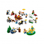 Lego Linksmybės parke - Miesto žmonių rinkinys ONE SIZE įvairiaspalvis