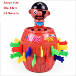 Pirato kibiras Sudėtingas žaislas Juokingas parodijų vakarėlio žaidimas Pok&scaron;tai Rekvizitas Įki&scaron;k kardą Sėkmės žaidimas Vaikų dovana large size