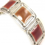 Les Tr&eacute;sors De Lily [C5287] - Bracelet Cr&eacute;ateur 'Anamaya' Marron ruda
