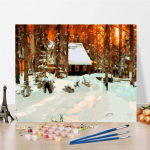 Drobė &bdquo;pasidaryk pats&ldquo; tapyba pagal numerius Namų dekoravimo numeriai Aliejinė tapyba Menas Skaitmeninė aliejinė tapyba 40x50cm no frame