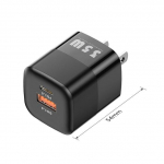 KUULAA 35W GaN USB C įkroviklis Type C PD Greitas įkrovimas skirtas iPhone 14 13 12 11 Max Pro XS 8 Plus, skirtas iPad Air 4 iPad 2021 Mini US Black