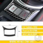 Skirta Subaru BRZ Toyota 86 GT86 2017 2018 2019 Anglies pluo&scaron;to automobilių priedai Pavarų perjungimo taurelės laikiklio oro kondicionavimo apdaila