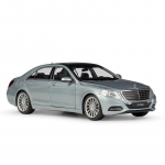1:24 Scale Benz S klasės sportinio automobilio modeliavimas i&scaron; lydinio automobilio modelio amatų dekoracijų kolekcija žaislų įrankiai dovanų aliuminio lydinio automobilio modelis 1/24-20x7.5x5cm sidabras