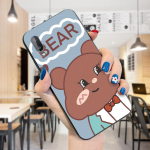Animaciniai filmai Line Town Brown Cony Case Berniukai Merginos Poros Telefono korpusas Samsung A01