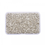 30/50/80 g / dėžutės spalvos smulkinto stiklo akmenų dervos užpildas, skirtas pasidaryk pats epoksidinės dervos formos netaisyklingam kri&scaron;toliniam nagų dailės dekoravimui papuo&scaron;alų gamybai 80g