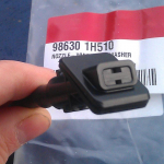 Skirtas Hyundai I30 priekinio stiklo apliejimo purk&scaron;tukas 986301H510 Limpiaparabrisas antgalis Kia Ceed 2006 2007 2008 2009 2010 2011 m. 1PC
