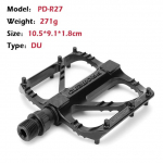 PROMEND neslystantis itin lengvas dviračio pedalas greito atleidimo pedalo plok&scaron;čias MTB 3 guolių pedalas kalnų plento dviračiui PD-R27