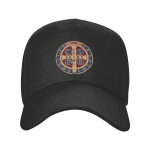 Suasmeninta &Scaron;v. Benedikto medalio beisbolo kepuraitė, sportinė unisex moteri&scaron;ka reguliuojama Jėzaus katalikų tėčio kepurė, spyruoklė Baseball Cap