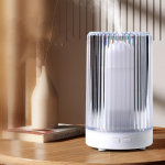 Spalvingas Crystal Light elektrinis oro drėkintuvas Ultragarsinis Cool Mist Aroma difuzorius namų aromaterapijos eterinių aliejų difuzorius