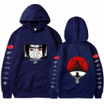 Itachi Hoodie Anime Megztinis Uzumaki Akatsuki Sakura Kakashi Sasuke Hinata Hyuga Harajuku Megztiniai Vyri&scaron;ki Moteri&scaron;ki Drabužiai XXXL tamsiai mėlyna