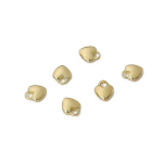 10 vnt. Vario lenktas vienas kabantis Love mažas pakabukas, skirtas &bdquo;pasidaryk pats&ldquo; papuo&scaron;alams gaminti amatų aksesuarams 6x7mm 10pcs